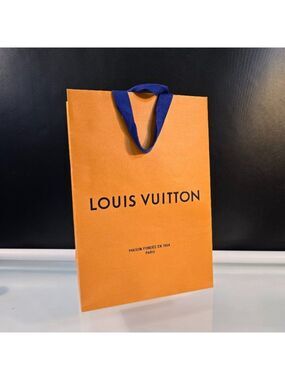 Authentic Louis Vuitton Tote Bag Gift Packing Paper Bag 14 x 9.75